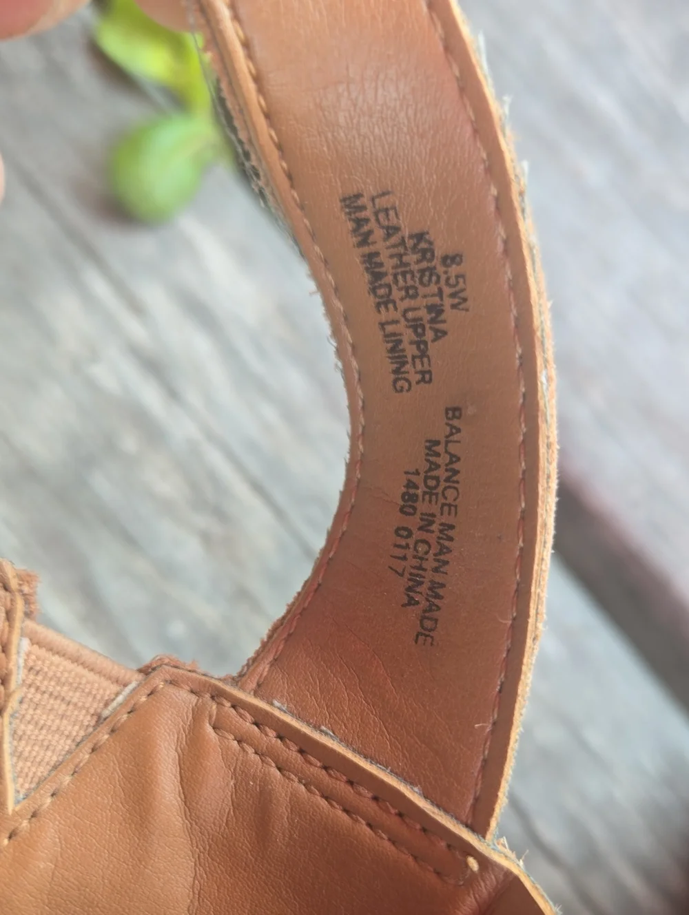 Easy Spirit Kristina Wedge Sandals Size 8.5 Wide